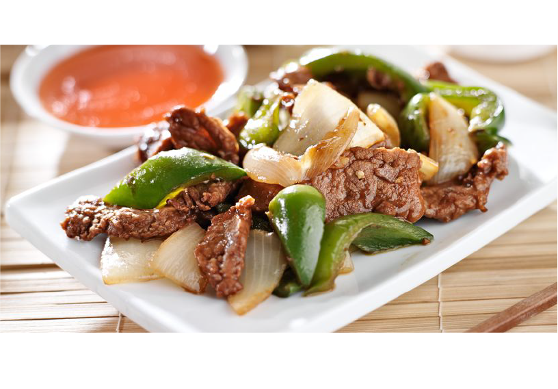 Beef with Green Peppers